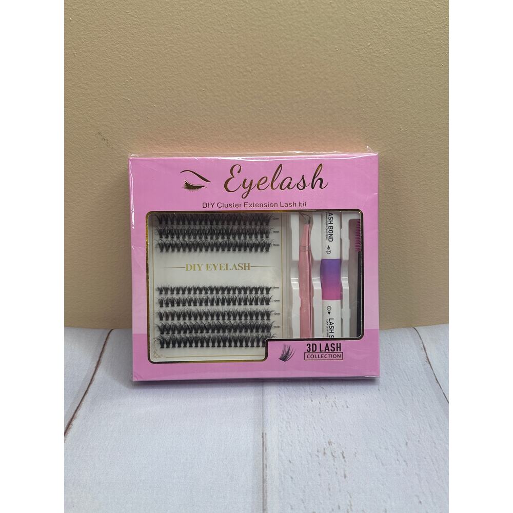 DIY Eyelash Cluster Extension Kit 3D Lash Collection 8–16mm NEW